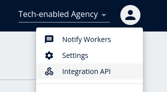 Webhooks settings